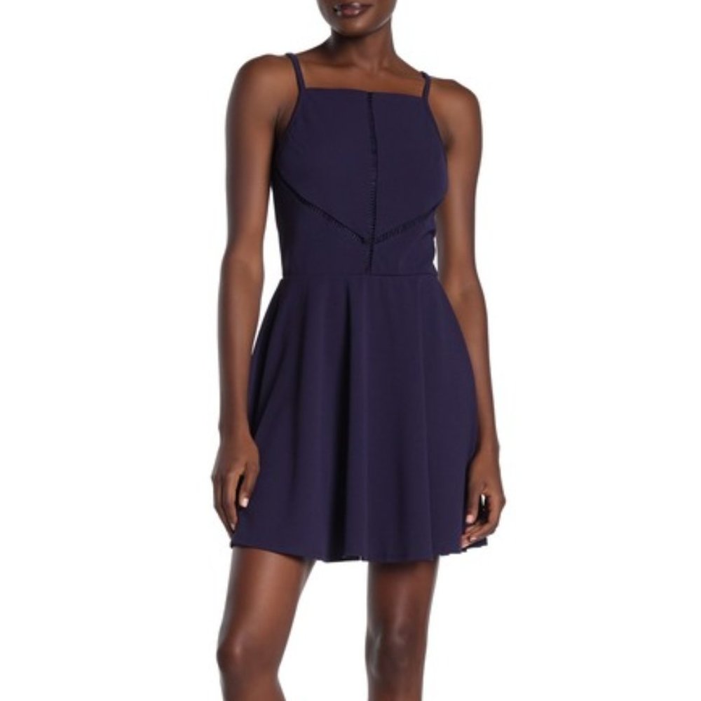 🔥ROW A Ladder Blue Trim Dress - Size Small - Size S